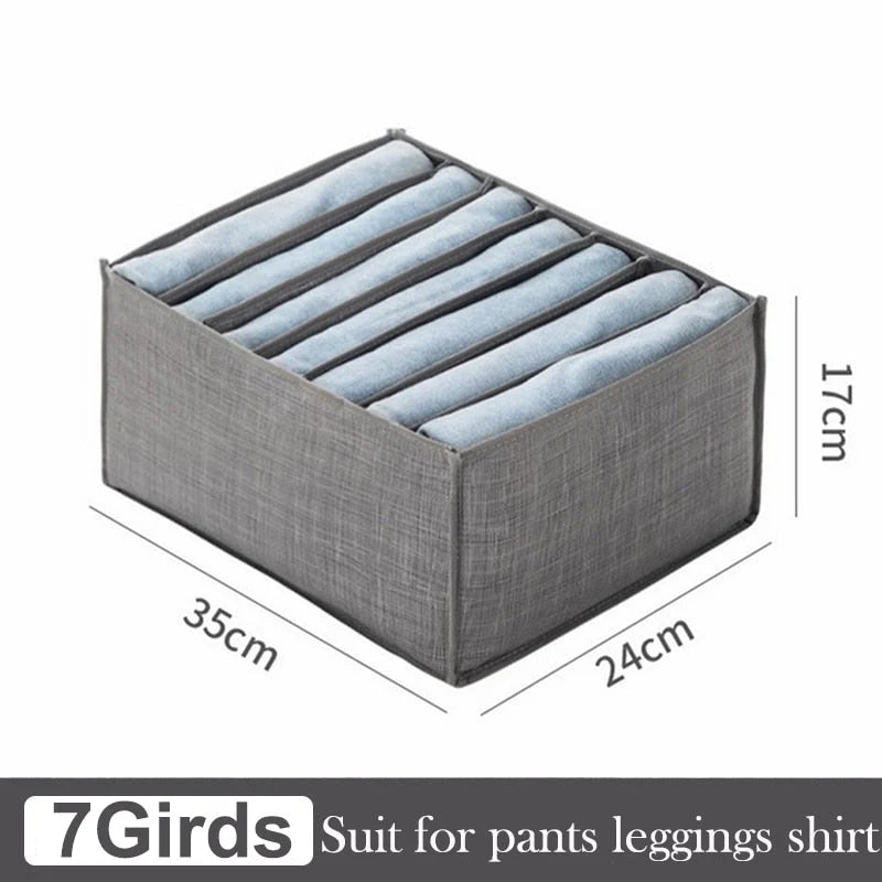 Closet Organizer Multi-Compartment 7 or 9 Grid Storage