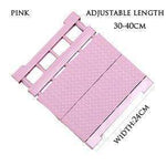Closet Shelf Organizer Adjustable No-Drill Installation