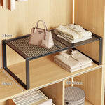Closet Shelf Riser Adjustable Steel Stackable Storage