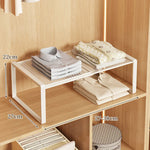 Closet Shelf Riser Adjustable Steel Stackable Storage