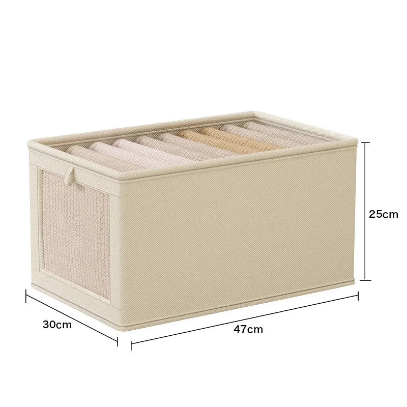Closet Storage Box Breathable Foldable Washable