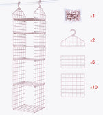 Closet Storage Organizer Foldable Multi-Tier PP