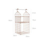 Closet Storage Organizer Foldable Multi-Tier PP
