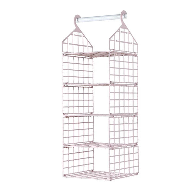 Closet Storage Organizer Foldable Multi-Tier PP