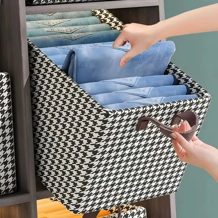 Closet Storage Organizer Foldable With Handles