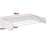 Clothes Drying Rack Wall-Mounted Foldable Space-Saving