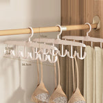 Clothes Hanger 12 Hooks 360-Degree Rotating Space-Saving