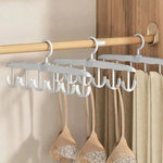 Clothes Hanger 12 Hooks 360-Degree Rotating Space-Saving