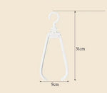 Clothes Hanger Foldable Space-Saving 360° Rotating Hook