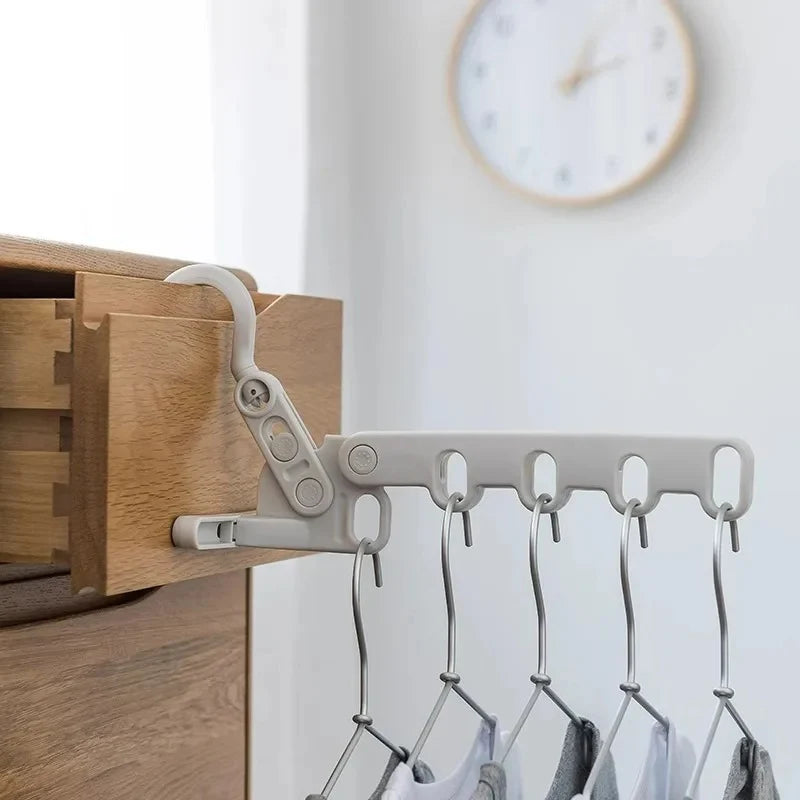 Clothes Hanger Foldable Space-Saving Multi-Item Organizer