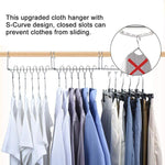 Clothes Hanger Stainless Steel Vertical Space-Saving