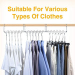 Clothes Hanger Stainless Steel Vertical Space-Saving