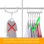 Clothes Hanger Stainless Steel Vertical Space-Saving