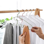 Clothes Hanger Wavy Space-Saving Plastic