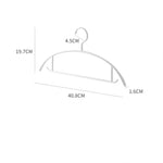 Clothes Hangers Non-Slip Rounded Shoulder Set of 10