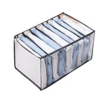 Clothing Organizer Multi-Grid Foldable Stackable