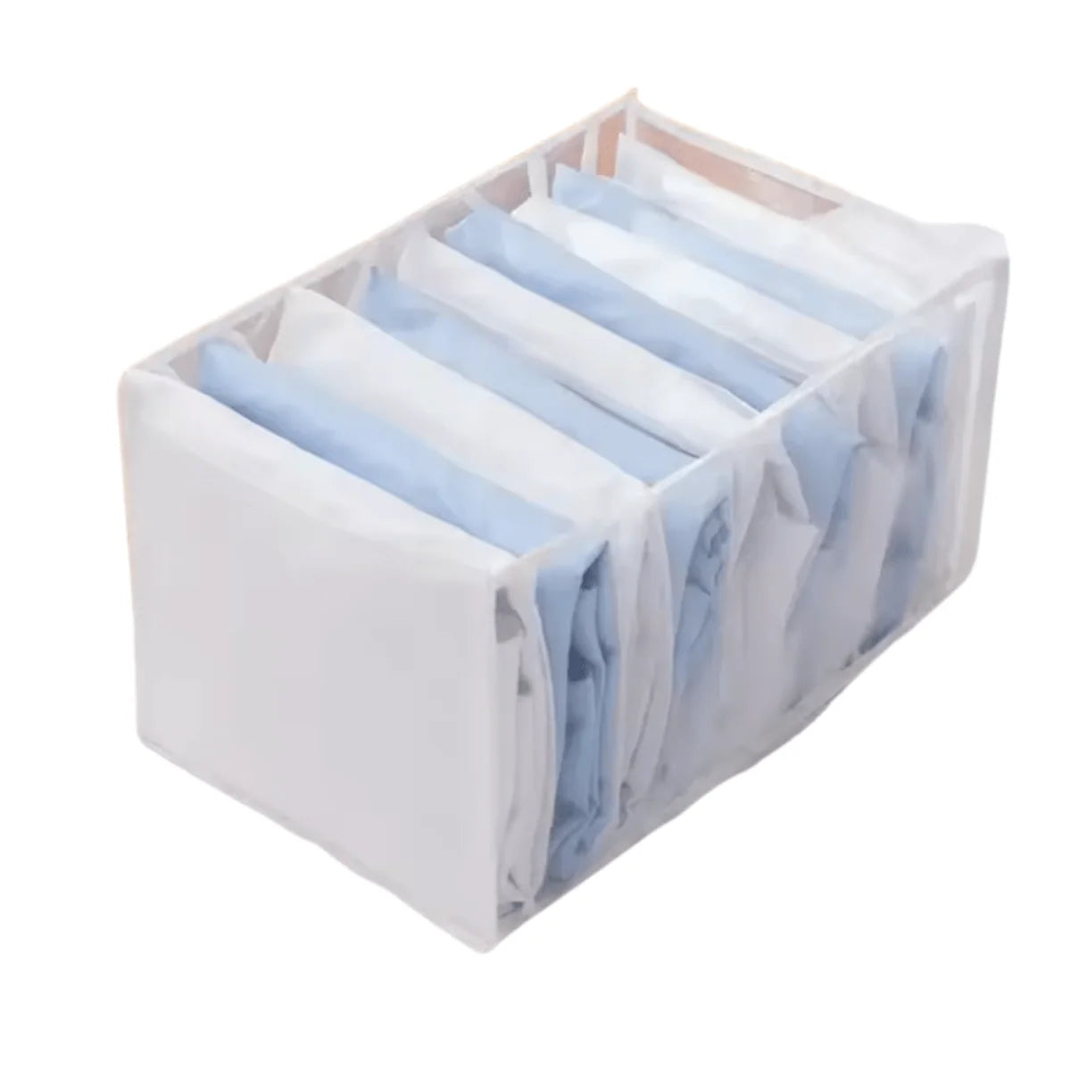 Clothing Organizer Multi-Grid Foldable Stackable