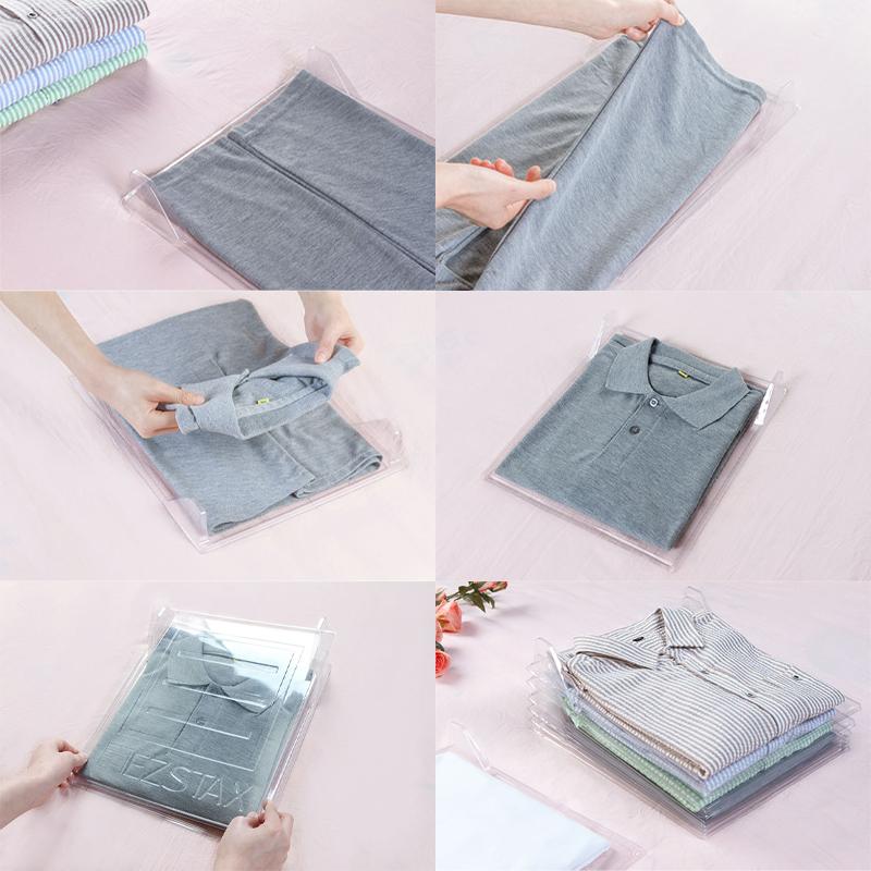 Clothing Organizer Stackable Crease-Free Set of 10