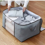 Clothing Storage Bag Breathable Clear Window Foldable