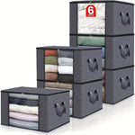 Clothing Storage Bag Breathable Clear Window Foldable