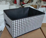 Clothing Storage Box Clear Lid 6 Compartments Stackable