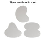Coasters Irregular Mirror Design for Jewelry Display