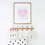 Coat Rack Wall-Mounted Wooden Entryway Organizer
