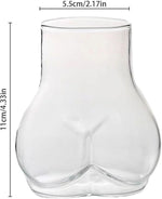 Cocktail Glass Sculpted Design Pink Gradient