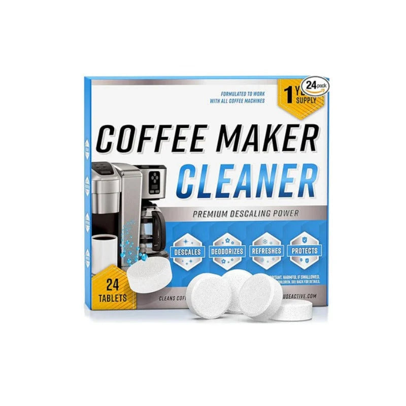 Coffee Machine Descaling Tablets Pre-Measured Multi-Pack