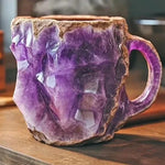 Coffee Mug Raised Texture Transparent 10.14 Oz Capacity