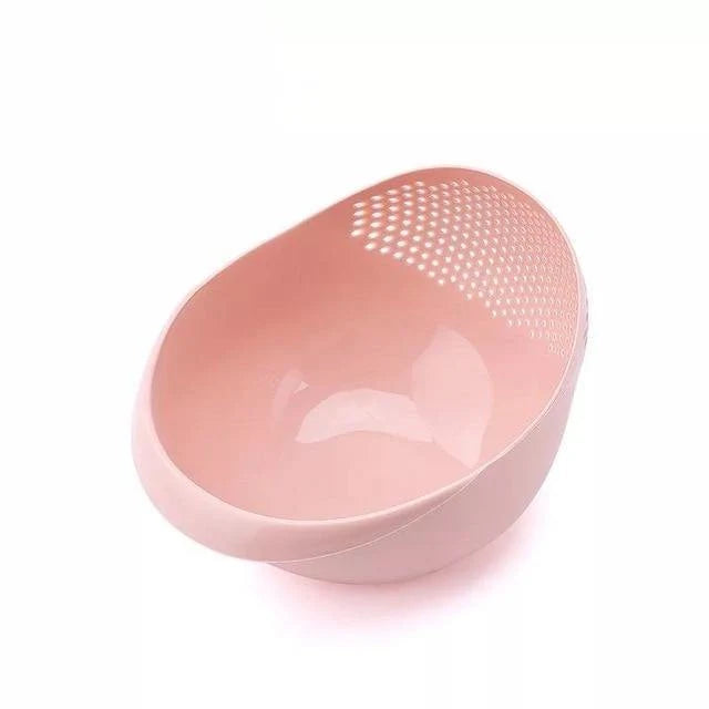 Colander Silicone Fine-Hole Quick-Drain Multi-Purpose
