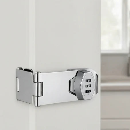 Combination Lock Keyless Adjustable Code Zinc Alloy & Iron
