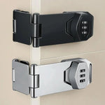 Combination Lock Keyless Adjustable Code Zinc Alloy & Iron