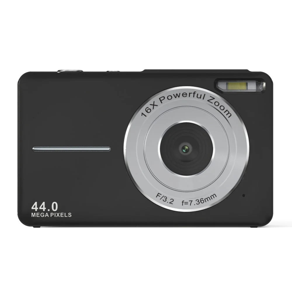 Compact Digital Camera 44MP 16× Zoom 1080P Video