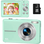 Compact Digital Camera 44MP 16× Zoom 1080P Video