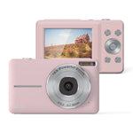 Compact Digital Camera 44MP 16× Zoom 1080P Video