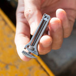 Compact Multi-Tool Titanium Alloy Adjustable Wrench & Caliper Ruler