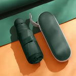 Compact Umbrella Capsule Design Water-Repellent Lightweight