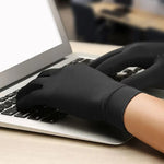 Compression Gloves Light Knit Textured Grip Touchscreen-Compatible