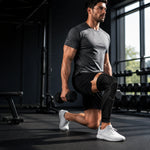 Compression Leg Sleeve Full-Leg Coverage Silicone Grip Band