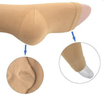 Compression Stockings Zipper Closure Breathable Elastic Fit