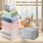 Compression Storage Bag Built-In Zipper Waterproof & Dustproof