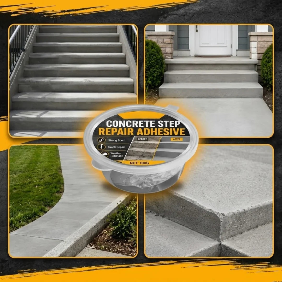 Concrete Repair Compound Waterproof & Frost-Resistant for Cracks & Chips