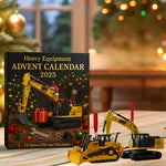 Construction Vehicle Advent Calendar Die-Cast Models Set of 24