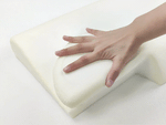 Contour Pillow Ergonomic Memory Foam Removable Cover