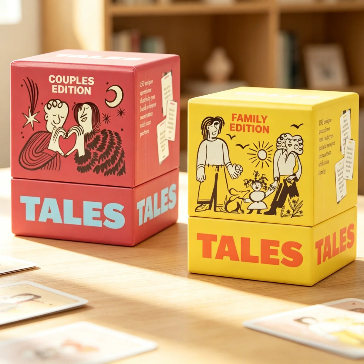 Conversation Card Game 150 Open-Ended Questions Couples & Family