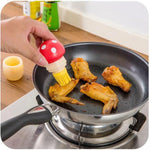 Cooking Oil Brush Glass Jar Heat-Resistant Surface