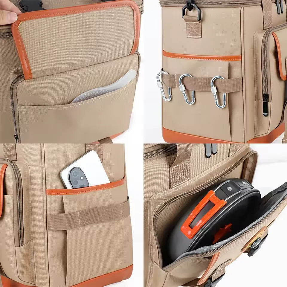 Cooler Bag Insulated Soft-Sided Multiple Pockets