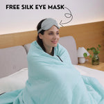 Cooling Blanket Lightweight Breathable Moisture-Wicking