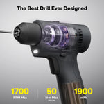 Cordless Drill 16V Brushless Motor & Digital Display